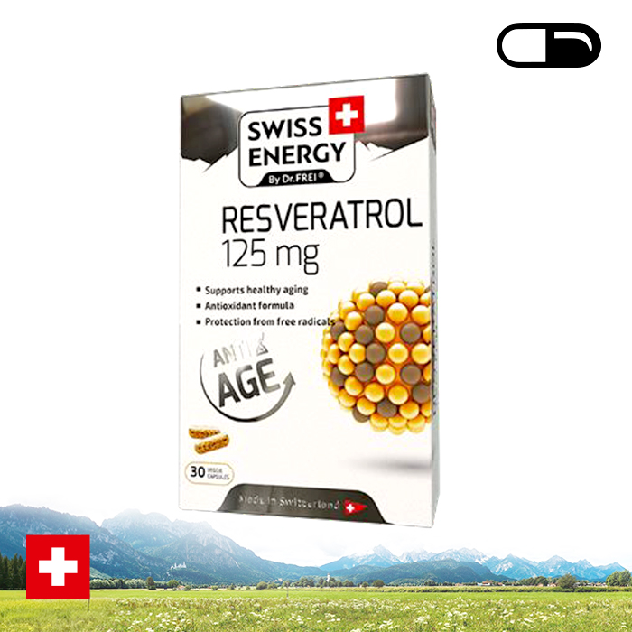 Natural Trans-Resveratrol 125 mg